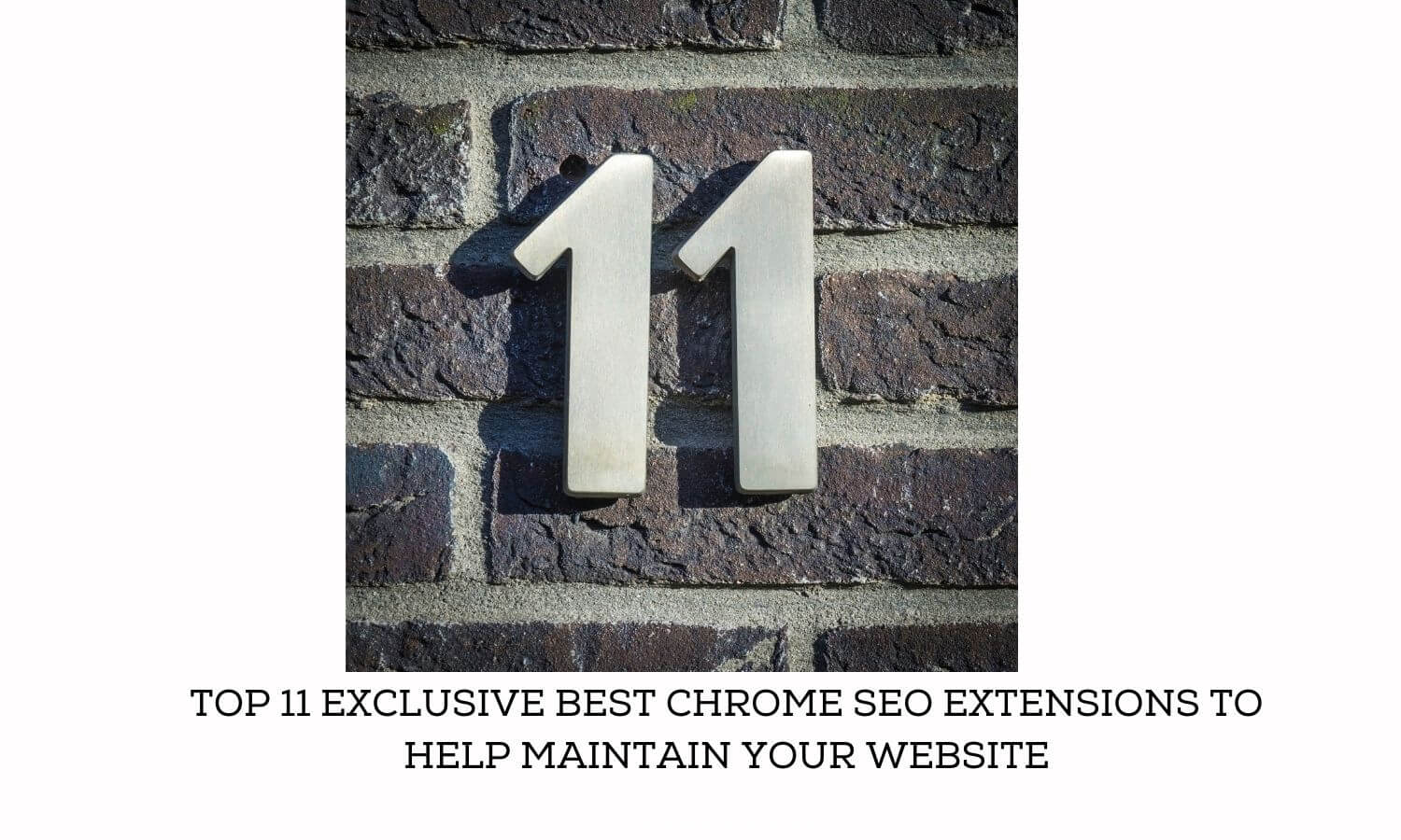 best chrome seo extensions